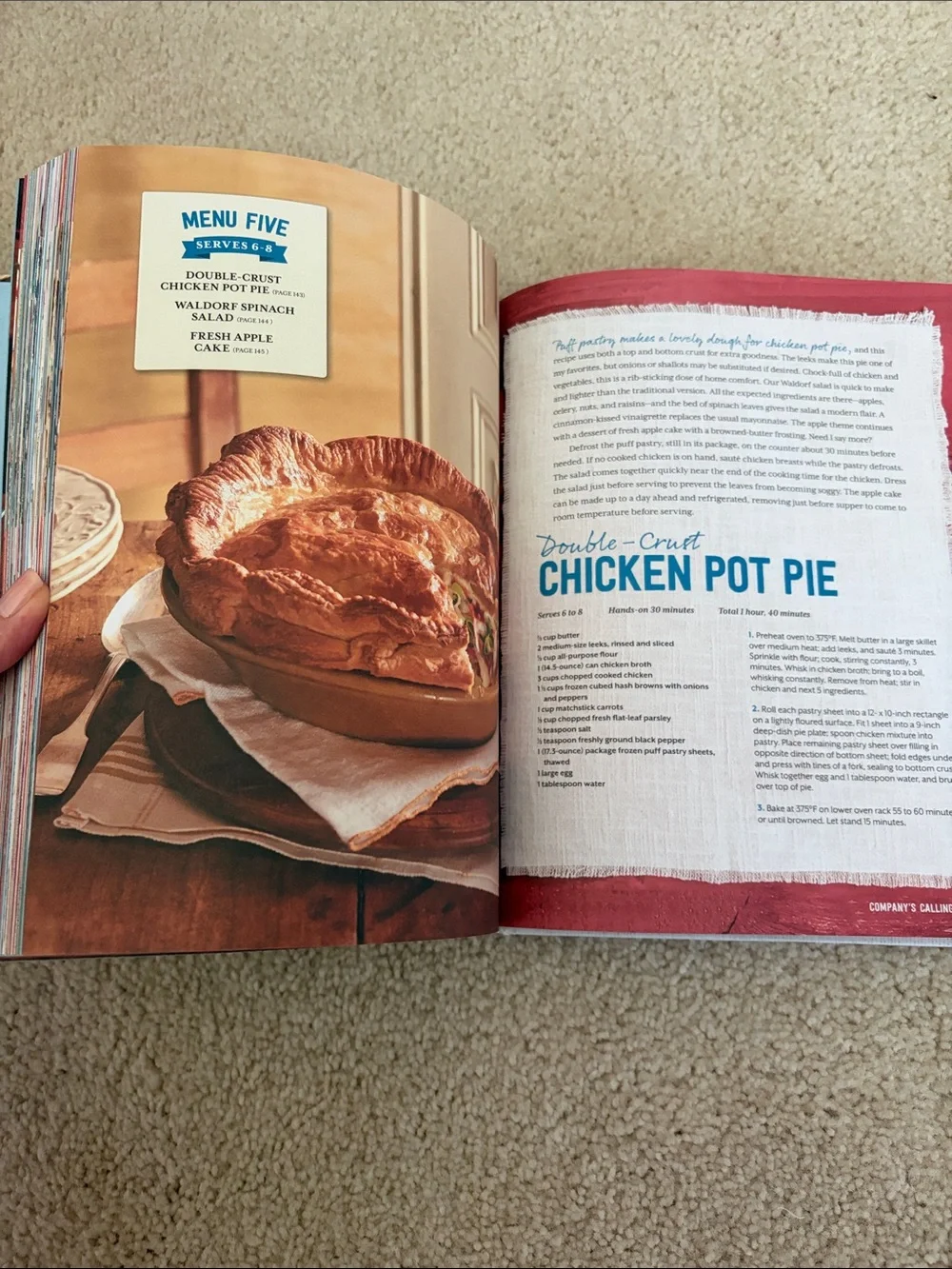 Southern Living Sunday Suppers Cookbook